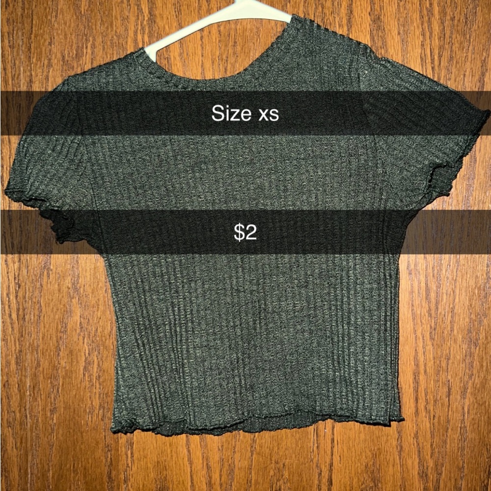 Three crop tops